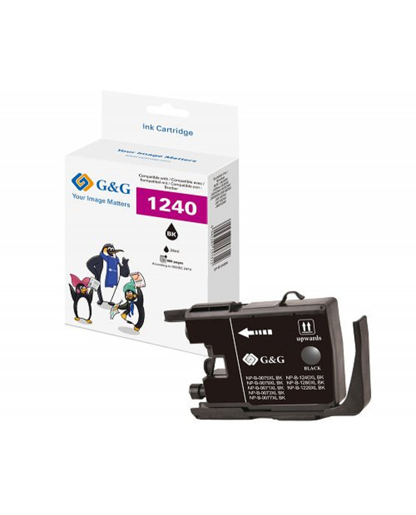 G&G 14510 cartouche d'encre 1 pièce(s) Compatible Noir
