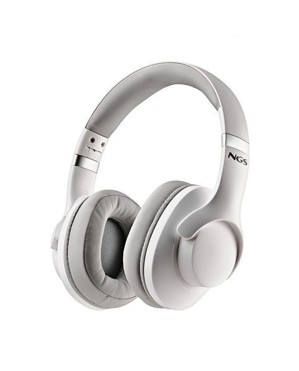 NGS ARTICA STORM WHITE Casque Avec fil &sans fil Arceau Appels/Musique/Sport/Au quotidien Bluetooth Blanc