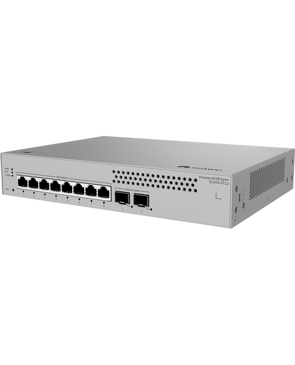 HUAWEI eKit S220S Series S220S-8T2J Géré L2 Gigabit Ethernet (10/100/1000) 1U Gris