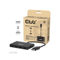 CLUB3D CSV-7400 répartiteur vidéo DisplayPort 4x DisplayPort