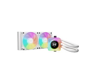 be quiet! Light Loop IO LCD 240 mm | Système de refroidissement liquide tout-en-un, 240 mm, noir, écran IPS, socket Intel et AMD