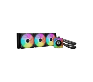 be quiet! Light Loop IO LCD 360 mm | Système de refroidissement liquide tout-en-un, 360 mm, noir, écran IPS, socket Intel et AMD
