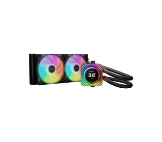 be quiet! Light Loop IO LCD 240 mm | Système de refroidissement liquide tout-en-un, 360 mm, noir, écran IPS, socket Intel et AMD