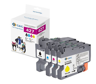 G&G 20611 cartouche d'encre 4 pièce(s) Compatible Magenta, Noir, Cyan, Jaune
