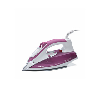 Ariete 6215/00 Fer à vapeur Semelle en acier inoxydable 2200 W Blanc, Violet