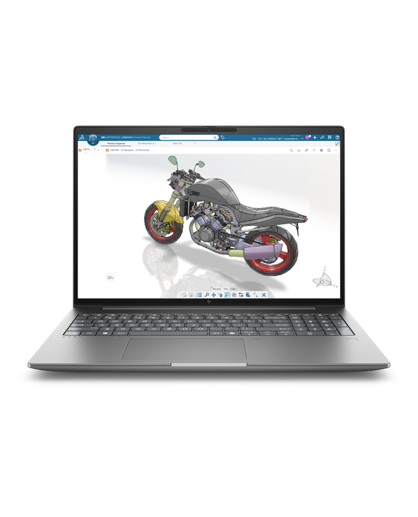 HP DW8D3ET 16" Intel Core Ultra 7 48 Go Argent 1 To