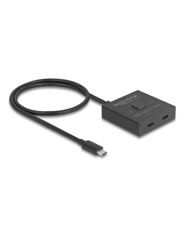 DeLOCK Commutateur 2 en 1 USB 10 Gbps USB Type-C, bidirectionnel, 8K