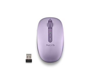 NGS FOG DUAL PURPLE souris Universel Ambidextre RF sans fil + Bluetooth 1600 DPI