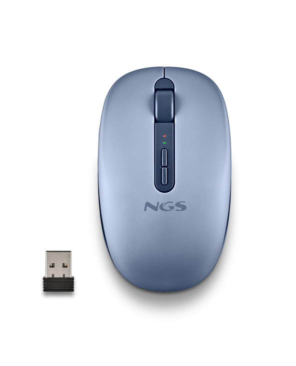 NGS FOG DUAL BLUE souris Universel Ambidextre RF sans fil + Bluetooth 1600 DPI