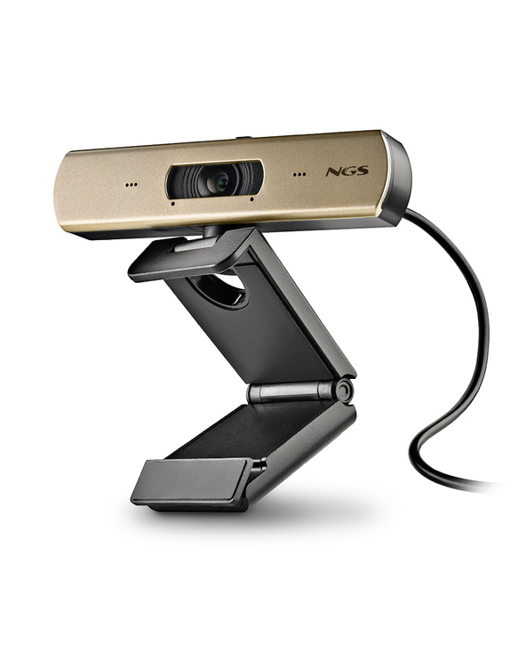 NGS XPRESSCAM 4000 webcam 12 MP 3840x2160 pixels USB 2.0 Noir, Or