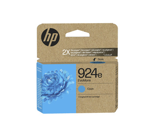 HP 924e Cartouche d’encre authentique Cyan EvoMore