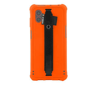 Mobilis 052066 coque de protection pour téléphones portables 16,8 cm (6.6") Housse Noir, Orange