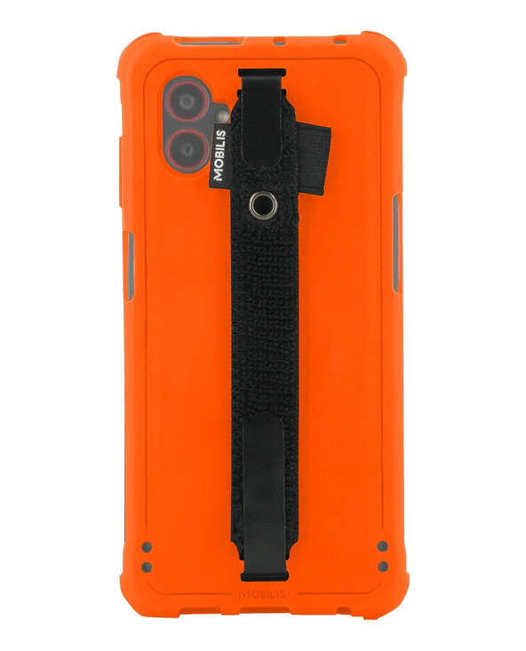 Mobilis 052066 coque de protection pour téléphones portables 16,8 cm (6.6") Housse Noir, Orange