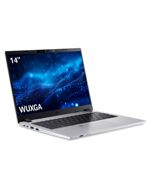 Acer TravelMate TMP214-56-TCO-58VG 14" Intel Core 5 16 Go Argent 512 Go