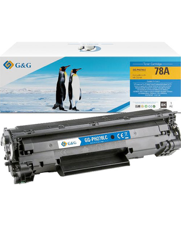 G&G 14178 Cartouche de toner 1 pièce(s) Compatible Noir