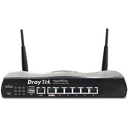 DrayTek Vigor2927ac routeur sans fil Gigabit Ethernet Bi-bande (2,4 GHz / 5 GHz) 4G Noir