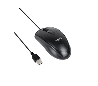 TooQ TQM-1001-B souris Universel Ambidextre USB Type-A Optique 1000 DPI