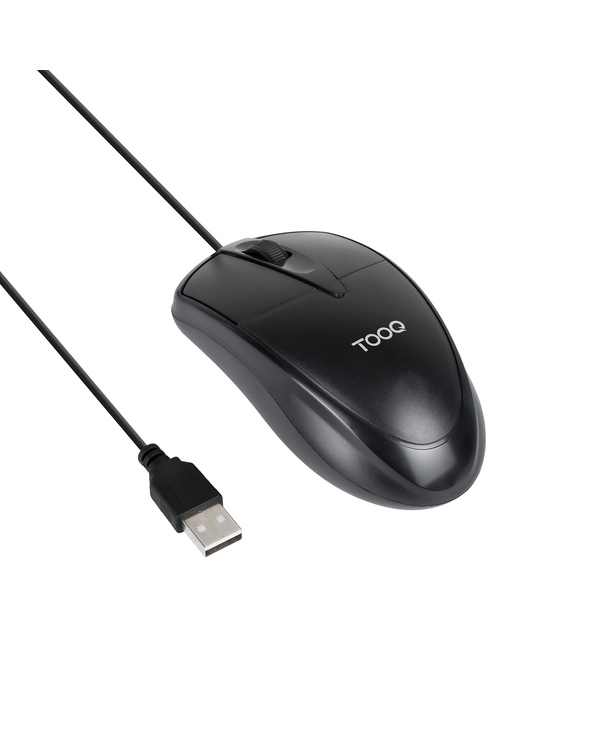 TooQ TQM-1001-B souris Universel Ambidextre USB Type-A Optique 1000 DPI