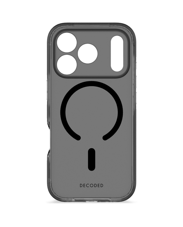 Decoded D26IPO17PBCT2FK coque de protection pour téléphones portables 16 cm (6.3") Housse Noir, Transparent