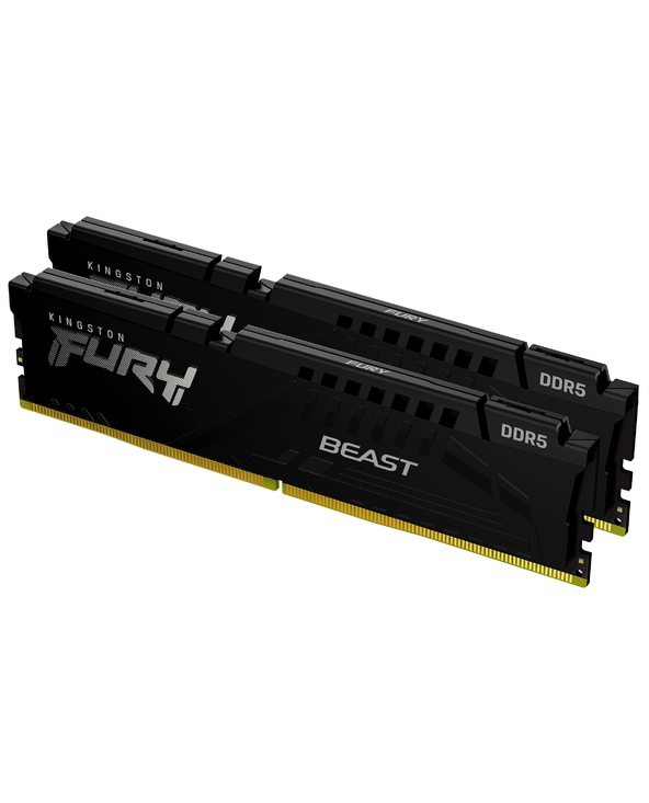 Kingston Technology FURY Beast 64Go 6000MT/s DDR5 CL36 DIMM (Kit de 2) Noir