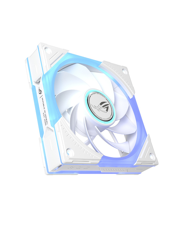 ASUS ROG Eurux GR120 ARGB Reverse Fan White Edition - Single Pack Boitier PC Ventilateur 12 cm Blanc 1 pièce(s)