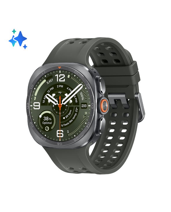 Samsung Galaxy Watch Ultra2 3,81 cm (1.5") AMOLED 47 mm Numérique 498x498 pixels Écran tactile 4G Argent Wifi GPS (satellite)