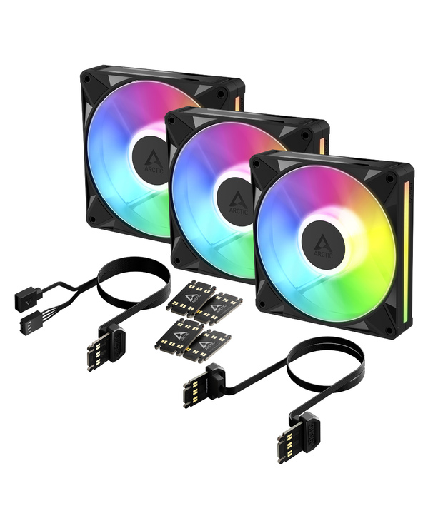 ARCTIC BioniX P14 A-RGB Boitier PC Ventilateur 14 cm Noir 3 pièce(s)