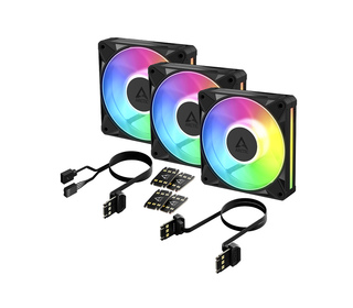 ARCTIC BioniX P12 A-RGB Boitier PC Ventilateur 12 cm Noir 3 pièce(s)