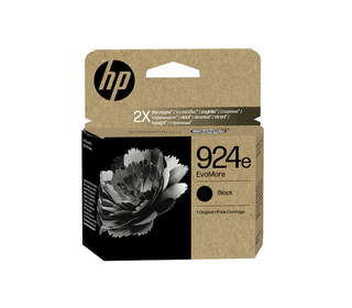 HP 924e Cartouche d’encre authentique Noir EvoMore