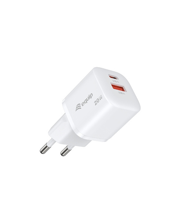 Equip 245526 chargeur d'appareils mobiles Universel Blanc Secteur Charge rapide Intérieure