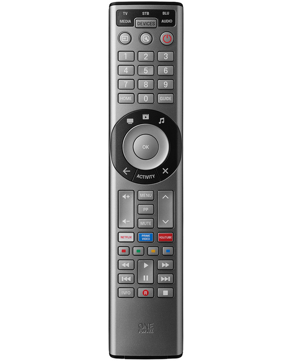 One For All Advanced URC7956 télécommande IR Wireless Universel Appuyez sur les boutons