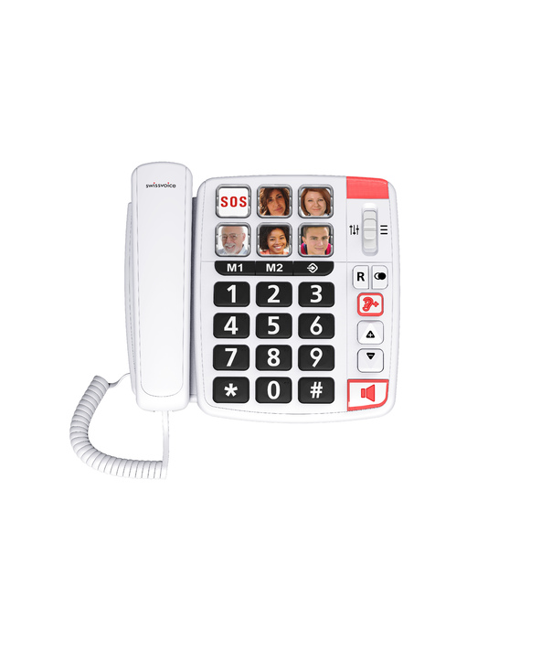 SwissVoice Xtra 1110 Téléphone analogique Blanc
