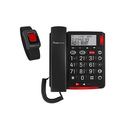 amplicomms BigTel 50 Alarm Plus Téléphone analogique Identification de l'appelant Gris foncé