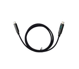 i-tec Thunderbolt 4/USB4 Class Pro Cable 240W with LCD (40 Gbps, 150 cm)