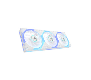 ASUS ROG Eurux GR120 ARGB Fan White Triple Pack Boitier PC Ventilateur 12 cm Blanc 3 pièce(s)