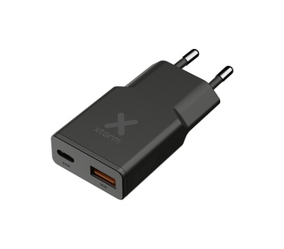Xtorm XG2SLE0336 chargeur d'appareils mobiles Smartphone, Smartwatch, Tablette Noir, Charbon de bois Secteur Charge rapide Intér