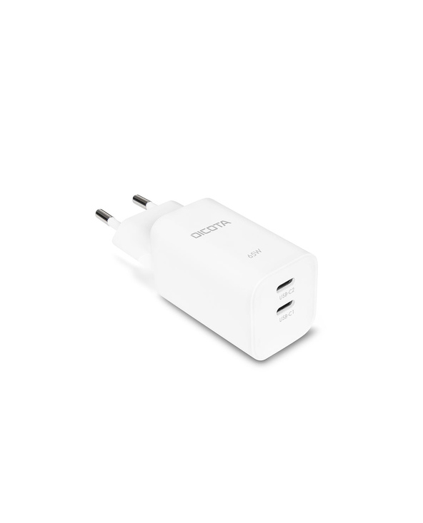 DICOTA D32184 chargeur d'appareils mobiles Ordinateur portable, Smartphone, Tablette Blanc Secteur Charge rapide Intérieure