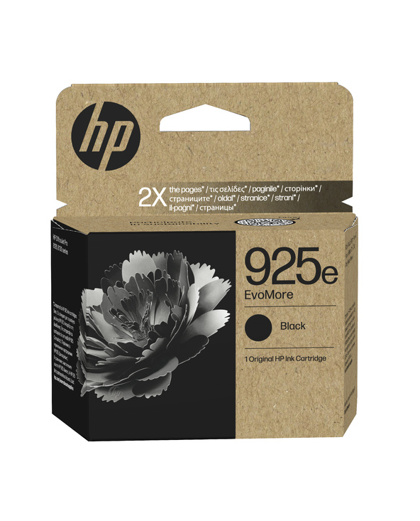 HP 925e Cartouche d’encre authentique Noir EvoMore