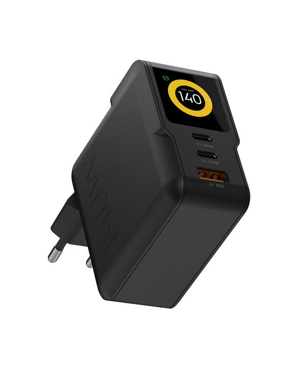 Xtorm XECNG1401 chargeur d'appareils mobiles Ordinateur portable, Tablette, Smartphone Noir USB Charge rapide Intérieure