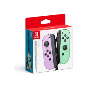 Nintendo Paire de manettes Joy-Con Violet pastel (G) et Joy-Con Vert pastel (D)