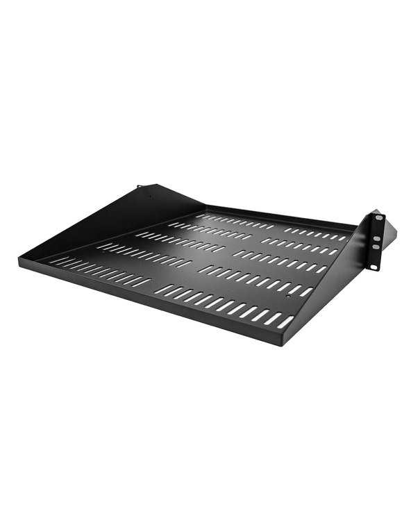 StarTech.com Étagère Rack 19 pouces 2U - Plateau Rackable Universel Ventilé - Étagère Baie de Brassage - Étagère Cantilever Rack