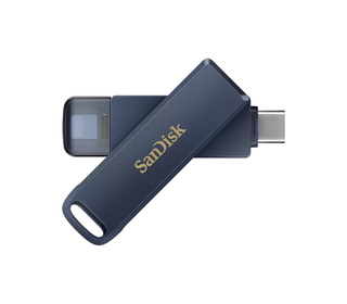 SanDisk iXpand lecteur USB flash 256 Go USB Type-C / Lightning 3.2 Gen 1 (3.1 Gen 1) Bleu