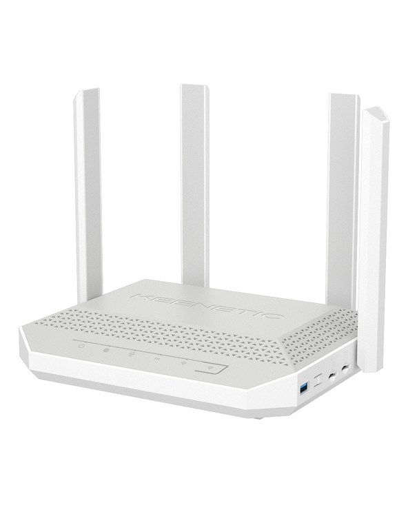 Keenetic Hopper 4G+ (KN-2312) Modem-routeur 4G+ Wi-Fi 6 maillé AX3000 avec 2 emplacements SIM et commutateur intelligent Gigabit