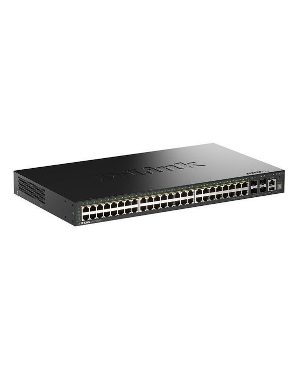 D-Link DGS-1530-52P/E commutateur réseau Géré L2 Gigabit Ethernet (10/100/1000) Connexion Ethernet, supportant l'alimentation vi