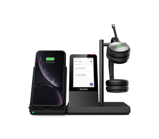 Yealink WH66 Dual Teams Systèmes de conférences audio personnelle Sans fil Arceau Bureau/Centre d'appels USB Type-A Bluetooth So