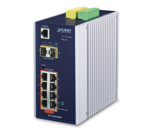 PLANET IGS-10020HPT commutateur réseau Géré L2+ Gigabit Ethernet (10/100/1000) Connexion Ethernet, supportant l'alimentation via