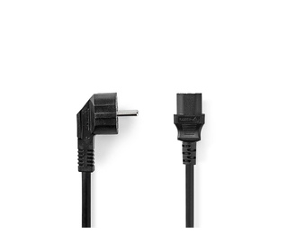 Nedis CEGL10000BK30 câble électrique Noir 3 m CEE7/7 Coupleur C13