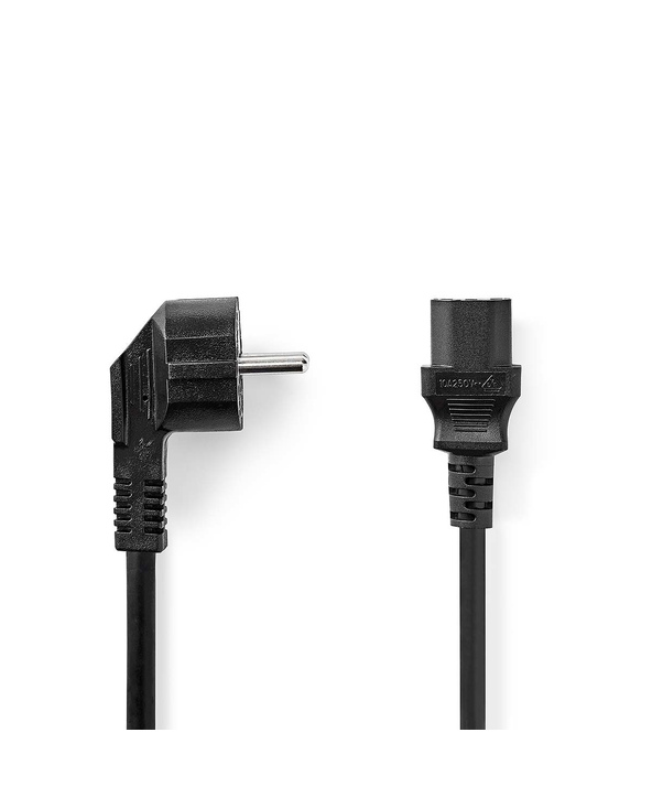 Nedis CEGL10000BK30 câble électrique Noir 3 m CEE7/7 Coupleur C13