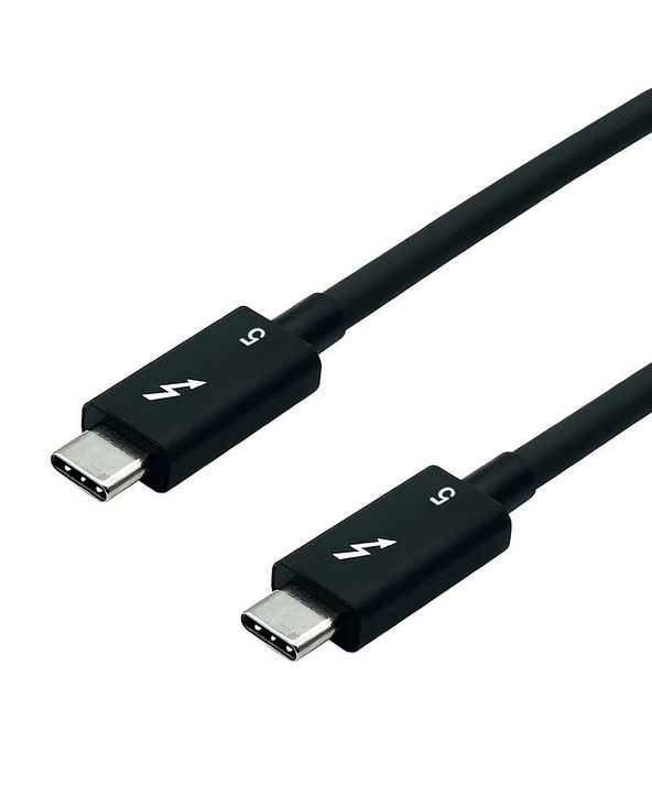 ROLINE 11.02.9112 Câble Thunderbolt 1 m 80 Gbit/s Noir