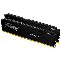 Kingston Technology FURY Beast 64Go 5600MT/s DDR5 CL40 DIMM (Kit de 2) Noir